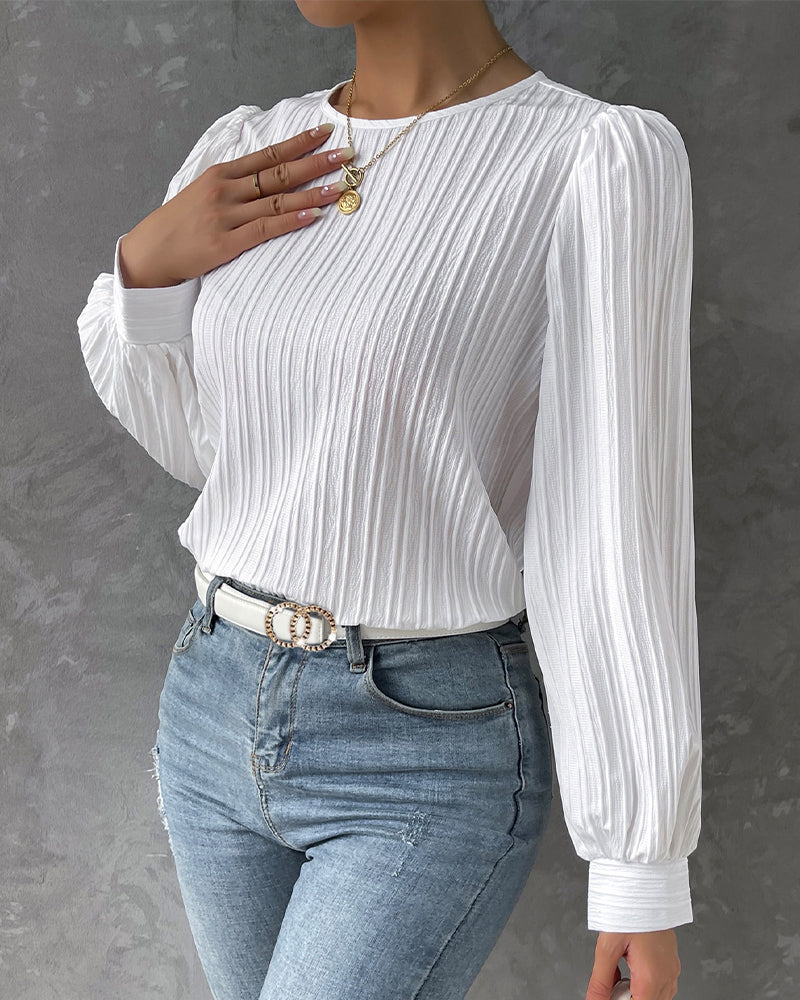 Stylish Round Neck Top