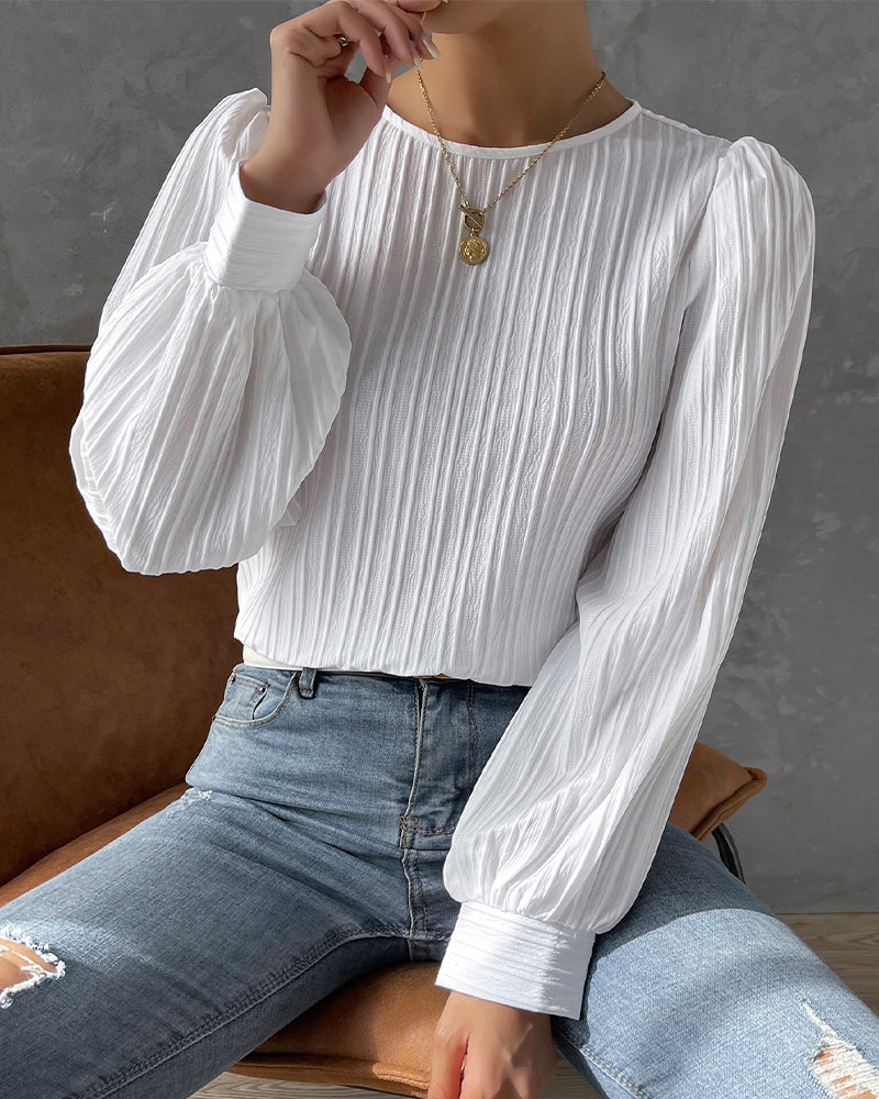 Stylish Round Neck Top