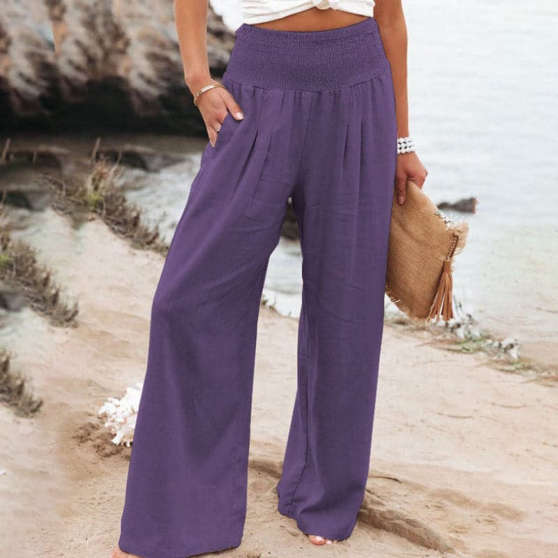 Women's Loose-Fit Wide-Leg Pants