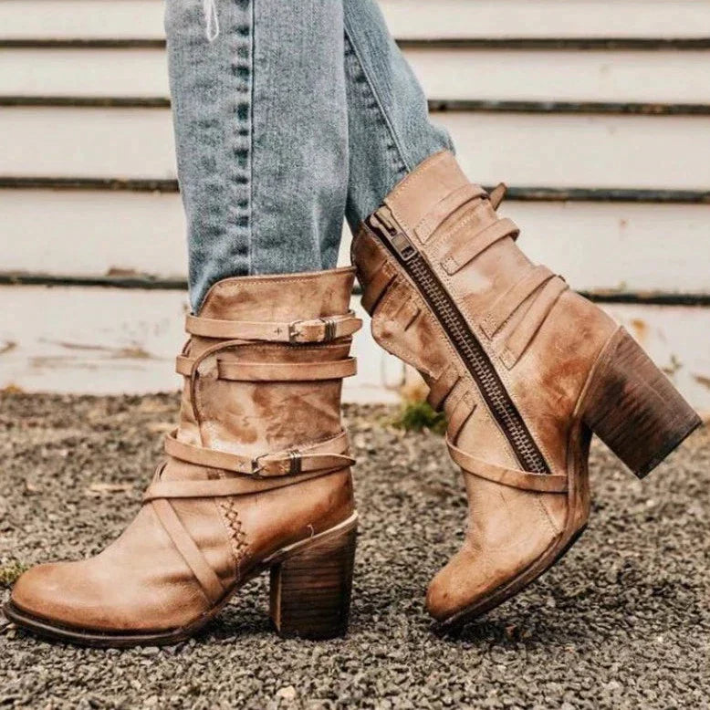 Retro-Style Women's Boots