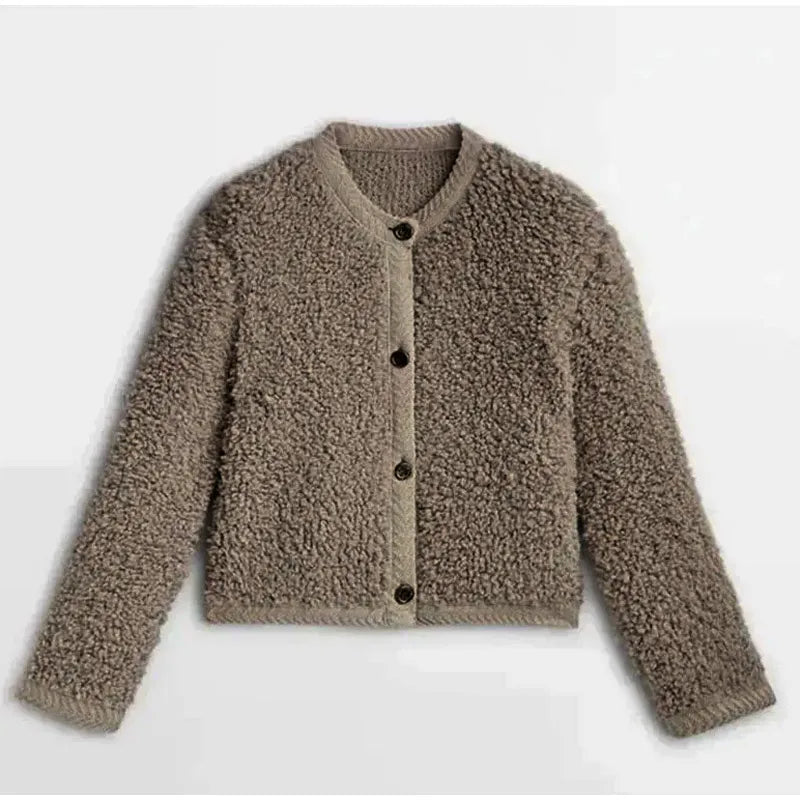 Chic Women's Teddy Coat for Daily Style