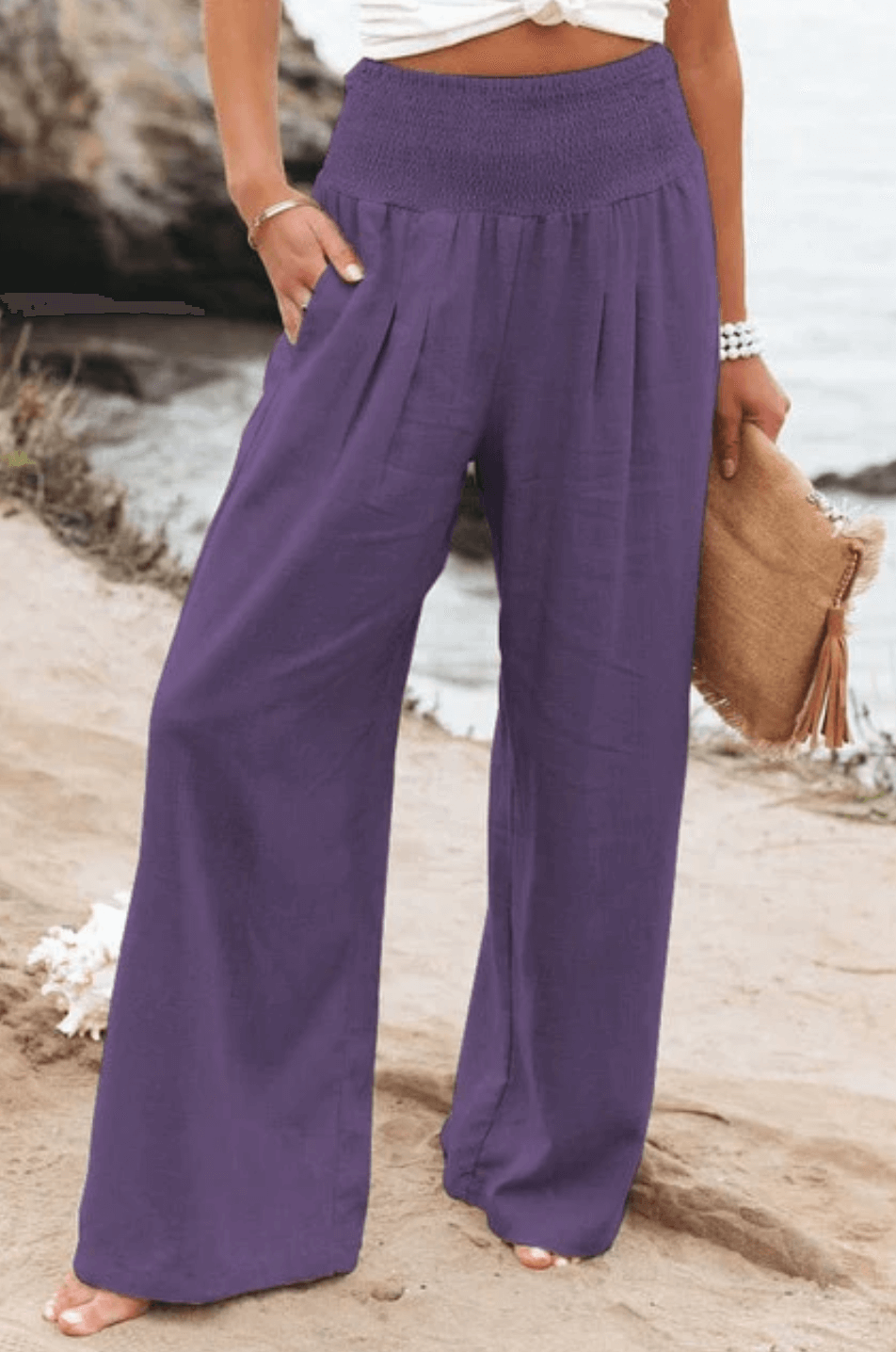 Stylish Stretchy Palazzo Pants for Women